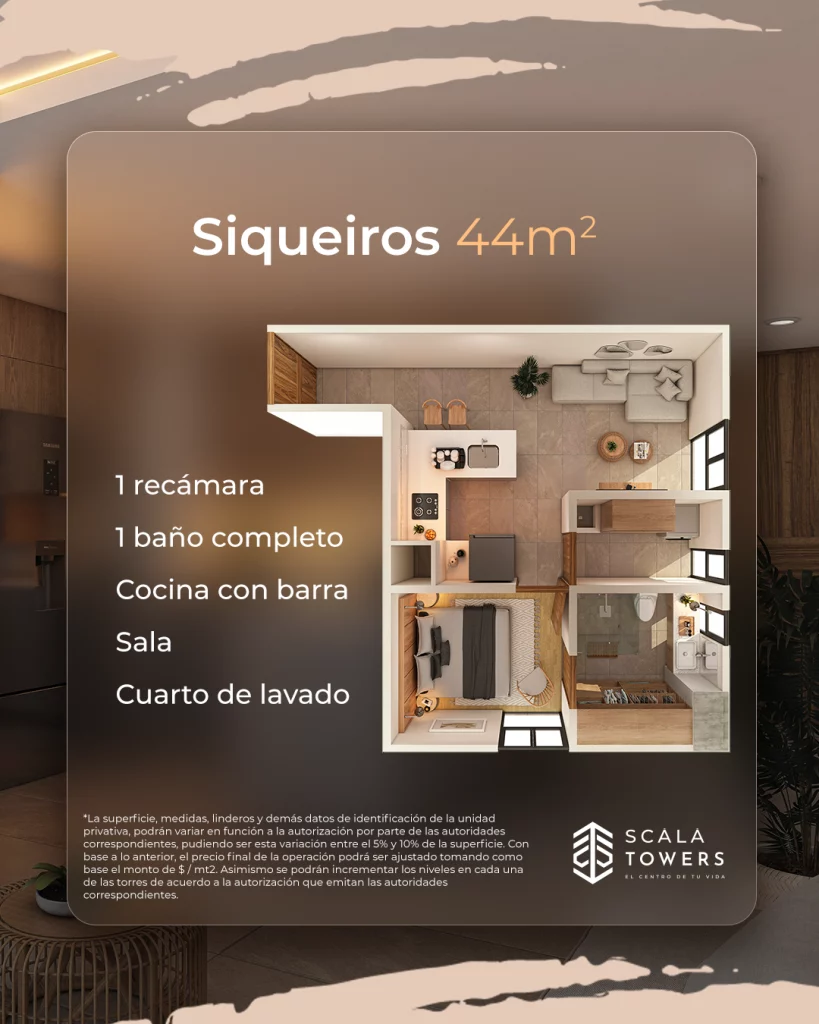 Departamento-en-preventa-de-1-Recamaras-en-Scala-Towers-Torre-Central-Guadalajara-siqueiros
